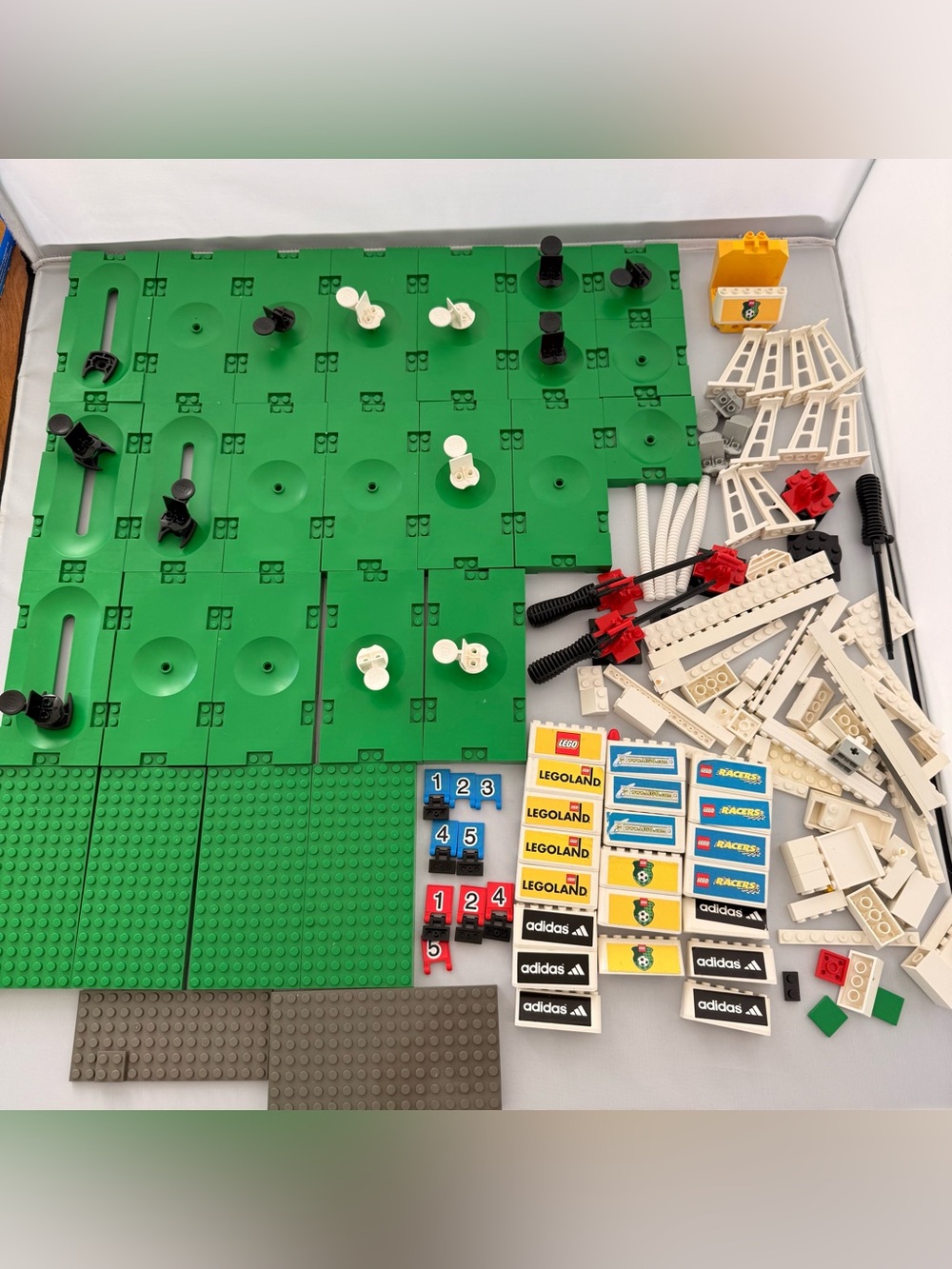 Vintage 2000s LEGO Sports Soccer Bulk Lot Stadium Pitch Plates